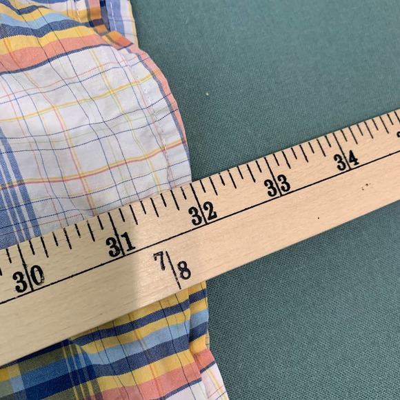 Twenty X Wrangler Mens Shirt Size XXL Blue Plaid Short Sleeve Button Down Pocket - Picture 6 of 12